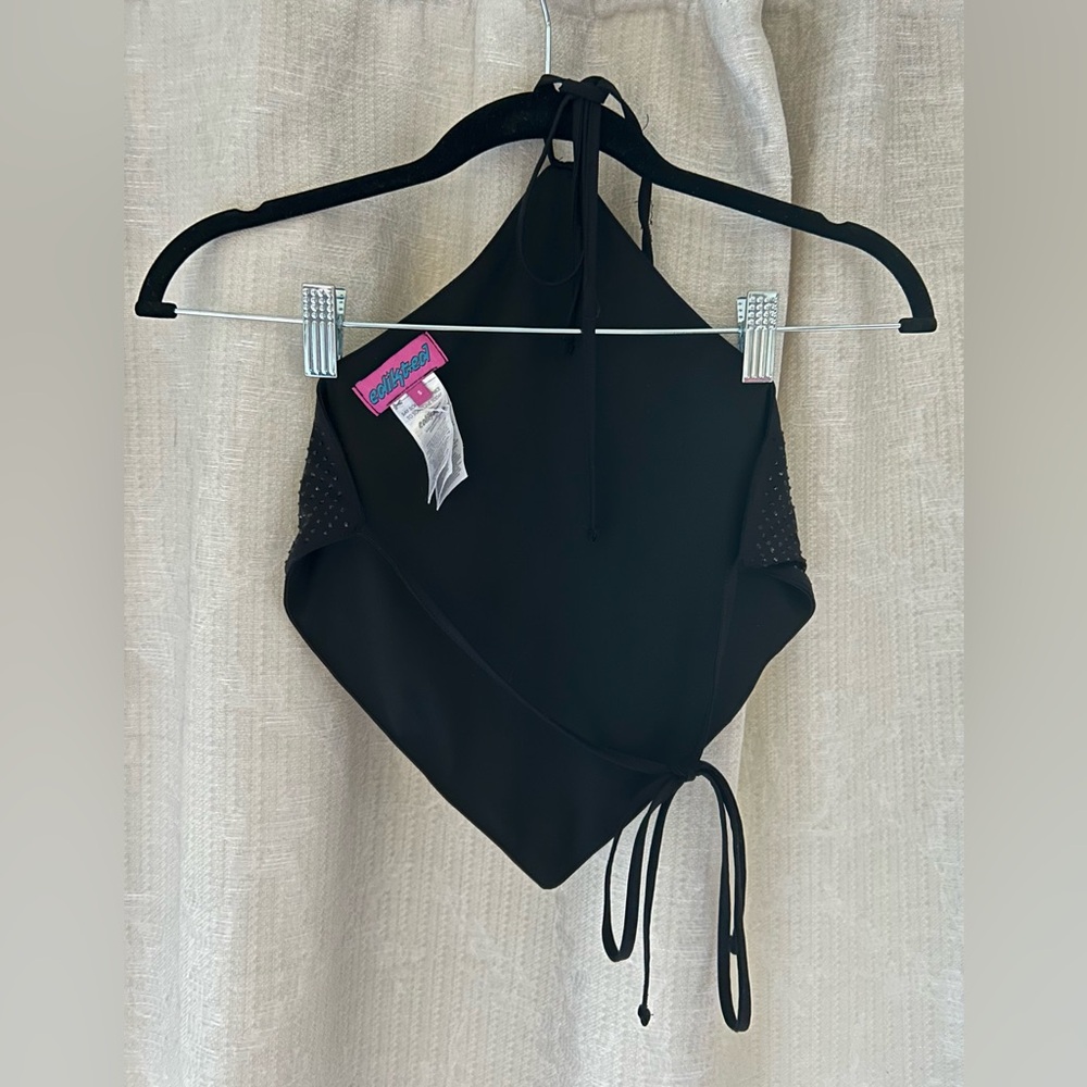 Edikted Rhinestone Backless Top - image 2